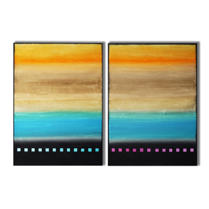 Aleksandra Semeniuk  - obrazy akryl - Wspominając Marka 1  foto #1