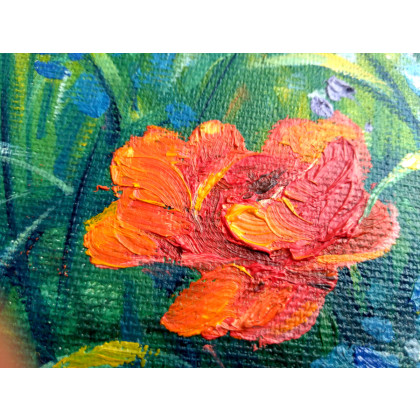 Izabela Krzyszkowska - obrazy olejne - DROGA PRZEZ WIOSNĘ foto #3