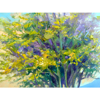 Izabela Krzyszkowska - obrazy olejne - DROGA PRZEZ WIOSNĘ foto #4