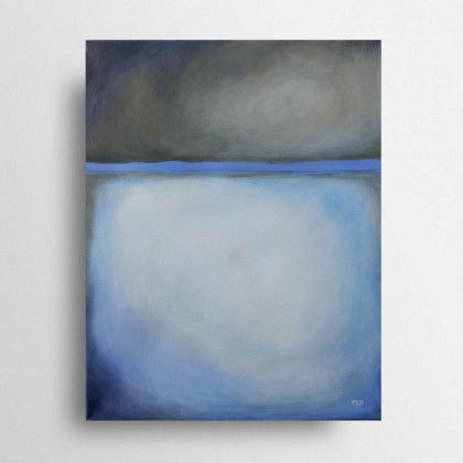 Abstrakcja -obraz akrylowy 50/40 cm, Paulina Lebida, obrazy akryl