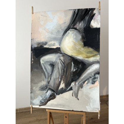 Alina Louka - obrazy akryl - My - 100x70 foto #1