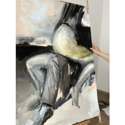 Alina Louka - obrazy akryl - My - 100x70 foto #3