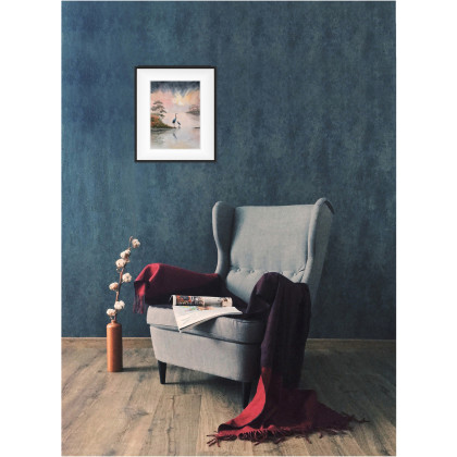 Joanna Tomczyk - obrazy akwarela - Żurawie o poranku, Akwarela 24x32 cm foto #2