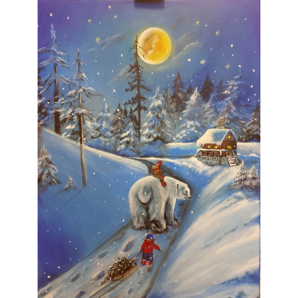 Obraz akrylowy, Kamila Doszczeczko, obrazy akryl