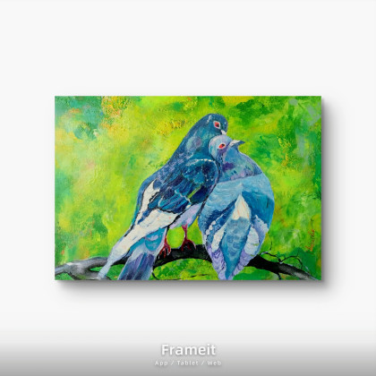 Zauroczenie, Ewa Mościszko, obrazy akryl