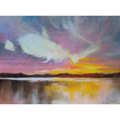 Paulina Lebida - pastele suche - Pejzaż -rysunek pastele foto #1