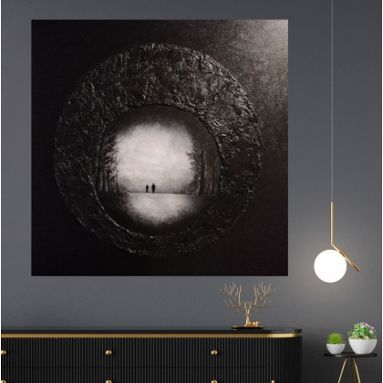 Brygida Marcinkiewicz - obrazy akryl - POMIĘDZY foto #2