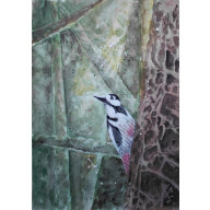 DZIĘCIOŁ - mix media