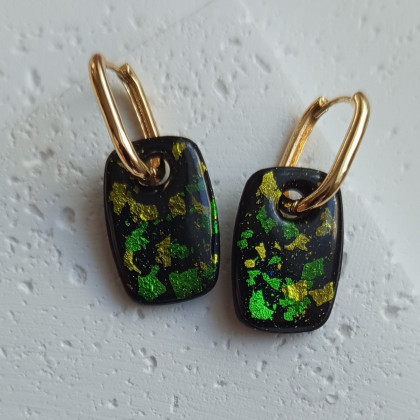 Solomi - ART - kolczyki  - Carnaval no.2 - kolczyki z gliny polimerowej. foto #1