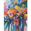 KWIATOWA EKSPRESJA - Obraz olejny