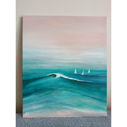 Paulina Lebida - obrazy akryl - Morze -obraz akrylowy 60/50 cm foto #1