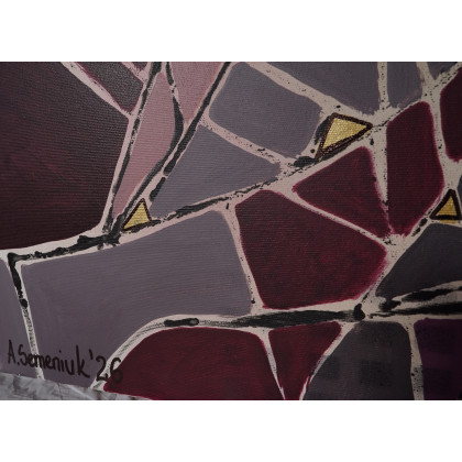 Aleksandra Semeniuk - obrazy akryl - Abstra-akt 31 foto #3