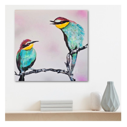 Ewa Mościszko - obrazy akryl - Zwierzenia foto #1