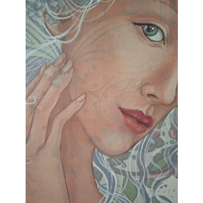 Nadia Siemek - obrazy akryl - Faworytka foto #1