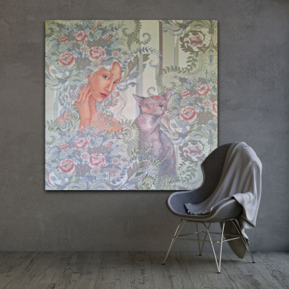 Nadia Siemek - obrazy akryl - Faworytka foto #4