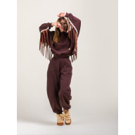 HOT CHOCOLATE - CZEKOLADOWY KOMPLET DRESOWY BOHO