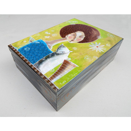 4mara - kasetki, pudełka - Chwila spokojnej melancholii – Szkatułka foto #1