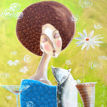 4mara - kasetki, pudełka - Chwila spokojnej melancholii – Szkatułka foto #2