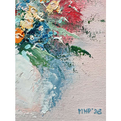 Marta Hajduk-Pawlica - obrazy akryl - Bukiet foto #1