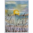 Akwarela Akwarelka Obraz pt: Łąka