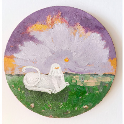 Sfinks, Elżbieta Goszczycka, obrazy olejne