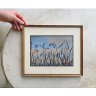 Akwarela Akwarelka Obraz pt: Łąka 1