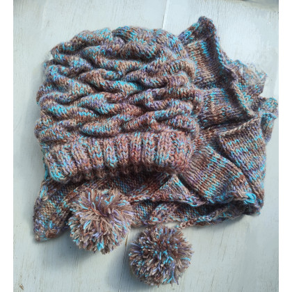 art.a - czapki - Czapka plus szal-chusta foto #1