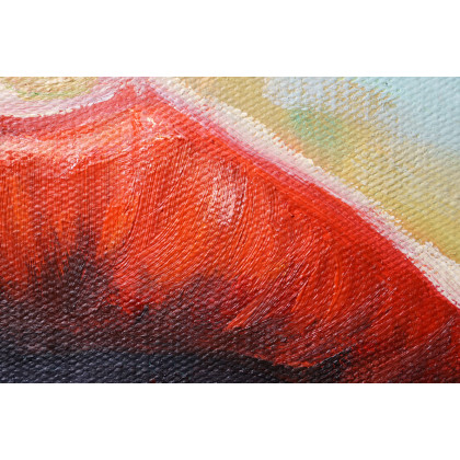 Rafal Stach - obrazy akryl - Bunny 80x100 foto #1