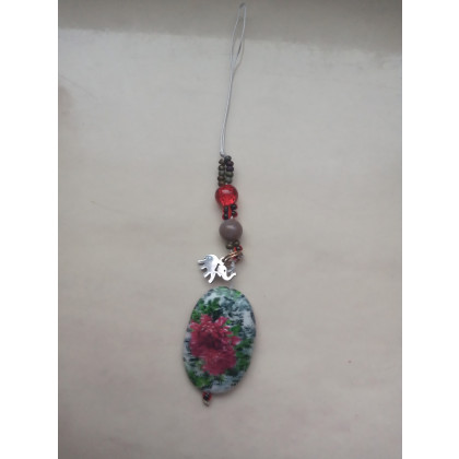 Brelok do telefonu, kluczy, Monika Wyrostek, zawieszki,breloczki