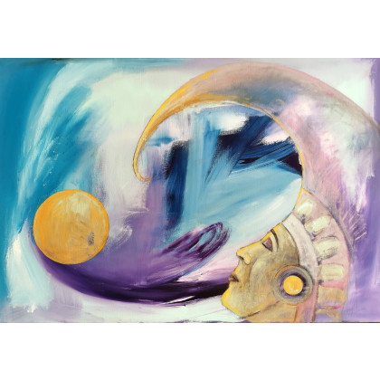 Strażnik Niebios, Przemysław Michalczuk, obrazy akryl