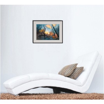 Joanna Tomczyk - obrazy akwarela - Szepty zmierzchu, Akwarela A3 foto #2