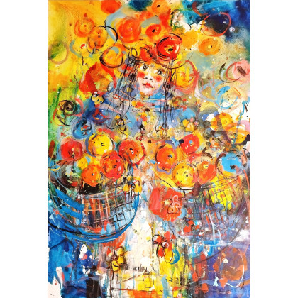 Dariusz Grajek - olej + akryl - Pomarańczarka foto #1