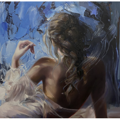 Jolanta Strzelczyk - obrazy olejne - CICHA OBECNOŚĆ foto #3