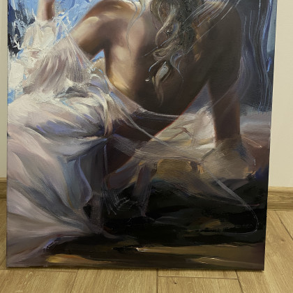 Jolanta Strzelczyk - obrazy olejne - CICHA OBECNOŚĆ foto #5