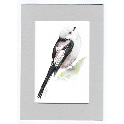 Raniuszek - akwarela z passe portout, Magdalena Malik, obrazy akwarela