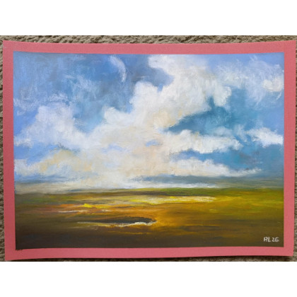 Paulina Lebida - pastele suche - Pejzaż -rysunek pastele foto #1