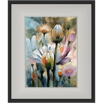 Joanna Tomczyk - obrazy akwarela - Poezja kwiatów, Akwarela 24x32 cm foto #4