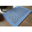 Dywan Simon Blue 160 x 110, sznurek bawełniany