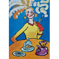 Pióra nad głową, cisza na stole