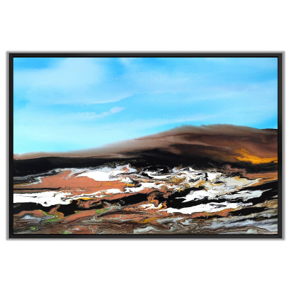 Felix Guenther - obrazy akryl - Sky above liquid earth foto #3