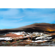 Sky above liquid earth