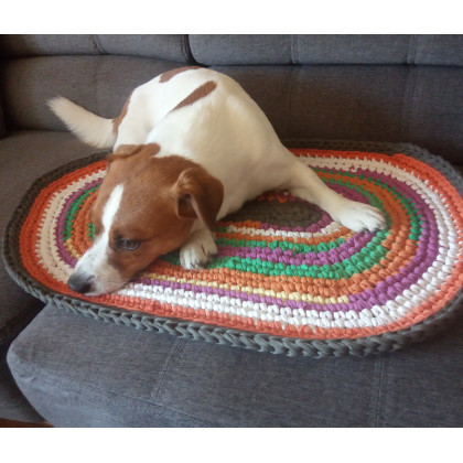 Dywan Mata Eco Etno Zero Waste, Danuta Zgoł, upcycling design