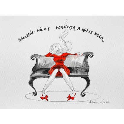 Marzenia wiele mogą, Adriana Laube, obrazy akwarela