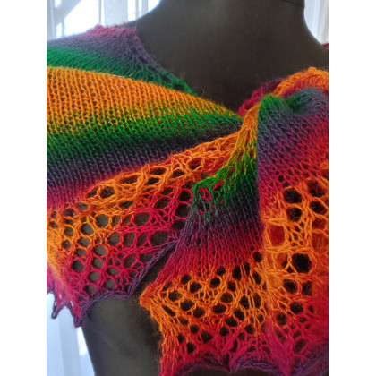 Danuta Zgoł - chusty,apaszki - Chusta tęcza foto #1