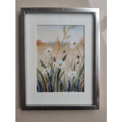 Beata Rudecka - obrazy akwarela - Akwarela Akwarelka Obraz pt. Łąka 4 foto #1