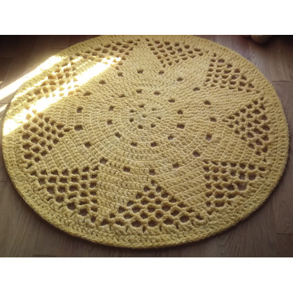 Danuta Zgoł - na podłogę - Dywan Słoneczko, sznurek bawełniany foto #2