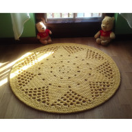 Dywan Słoneczko, sznurek bawełniany