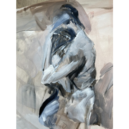 Studio.Sensual - obrazy tech. mieszana - Komplet W Pastelach - 50x70. foto #3