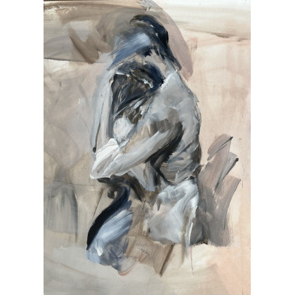 Studio.Sensual - obrazy tech. mieszana - Komplet W Pastelach - 50x70. foto #4