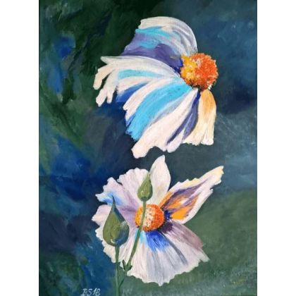 Bogumiła Szufnara - obrazy akryl - Kwiaty-obraz akrylowy foto #2